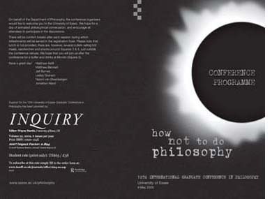 essex conference programme